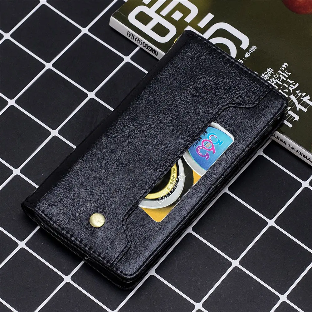 Роскошный кожаный чехол-книжка в виде ракушки для huawei Honor 8A 8S 8X 8C 7X 7A Pro 7C 10i 10 Lite P Smart плюс Y5 Y6 Prime Y7 Y9
