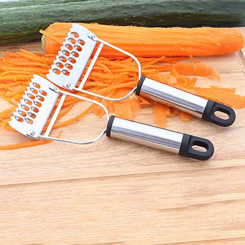 

Stainless Steel Pull Planer Multifunction Vegetable Peeler Carrots Fruit Celery Potatoes Grater Fish Scale Planer Kitchen Tools