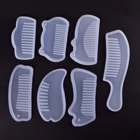 silicone mold for resin epoxy handmade polishing comb mold diy crafts supplies creative practical gift material