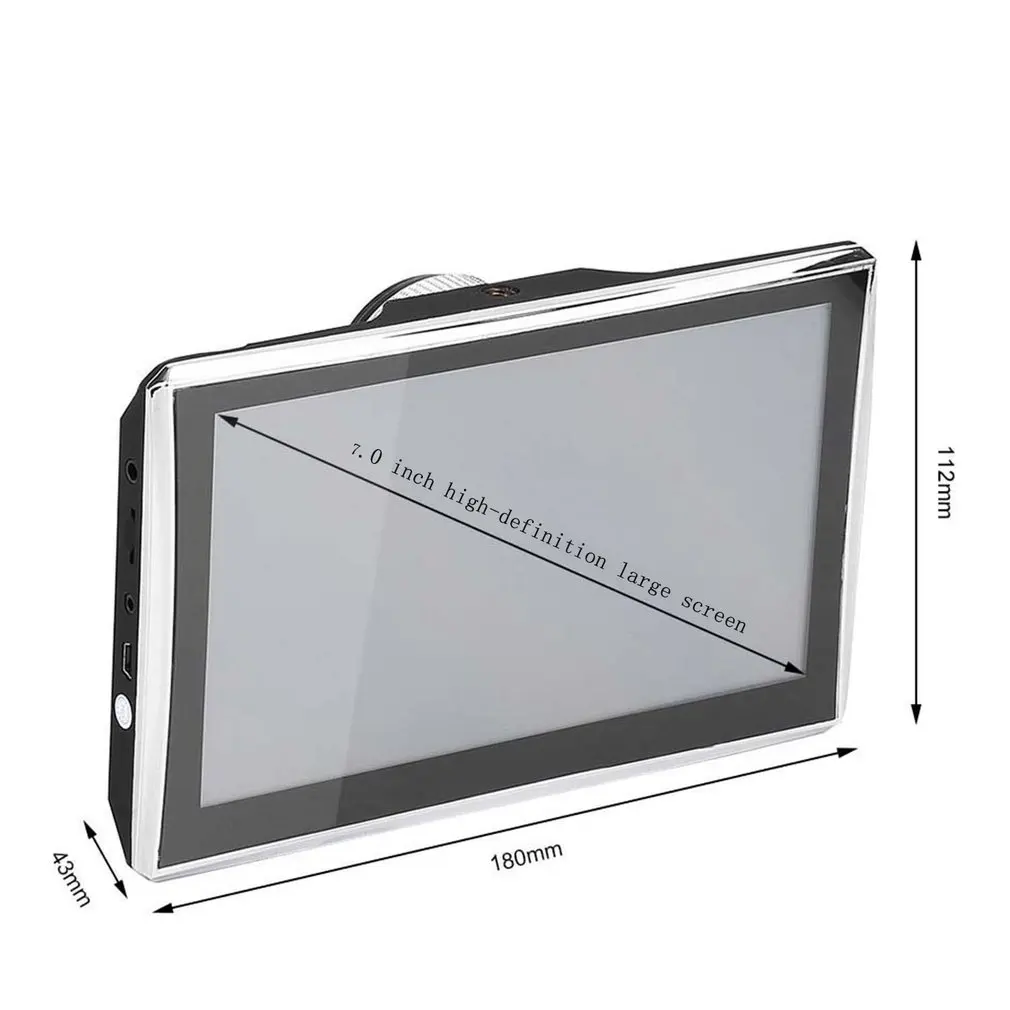 

7 Inch HD 1080P Car GPS Navigation Super Smart For Android WIFI 8G Support TF Card Vehicle Traveling Data Recorder