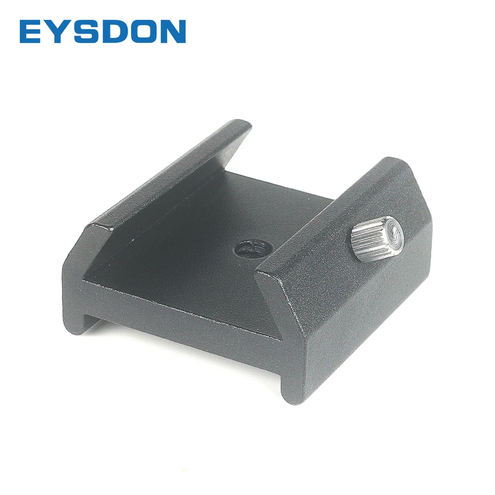 

EYSDON Universal Dovetail Mount Base for Guide Finder Scope Laser Pointer Bracket Adapter Astronomical Telescope Accessories