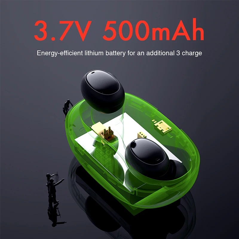 Dropshipping HAVIT I95 Touch Control Bluetooth Earphones Noise Cancelling Headset Free Role Switch HD Stereo Wireless Earbuds |