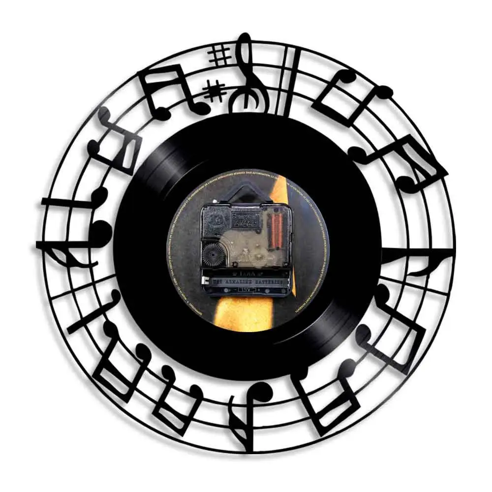 Музыкальные ноты Ключ Музыка студия домашний Декор Спальня Интерьер настенные