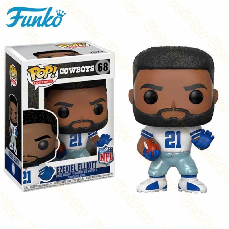 Funko Hockey Star NHL Sidney Crosby Auston Matthews регби звезда Ezekiel Виниловая фигурка игрушки подарок на день рождения Коллекционная модель