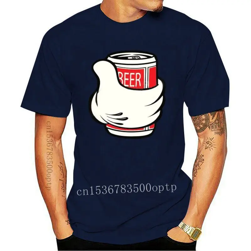

Новая футболка, забавная футболка с надписью «Пиво банка», мужские футболки большого размера, мультяшная футболка, Мужская модная футболка ...