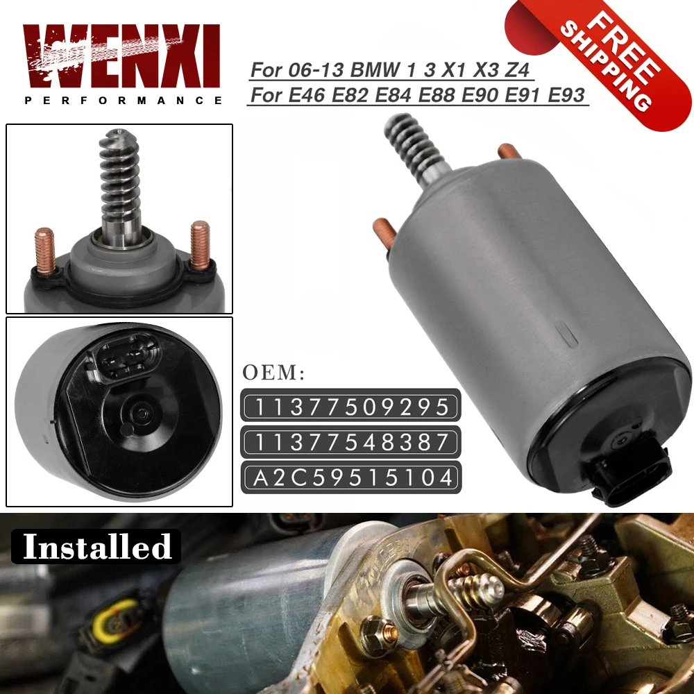 

Новый Клапан привода двигателя VVT и прокладка крышки коромысла для BMW E87 E88 E46 E90 E91 E83 Z4 N46 11377509295 11377548387