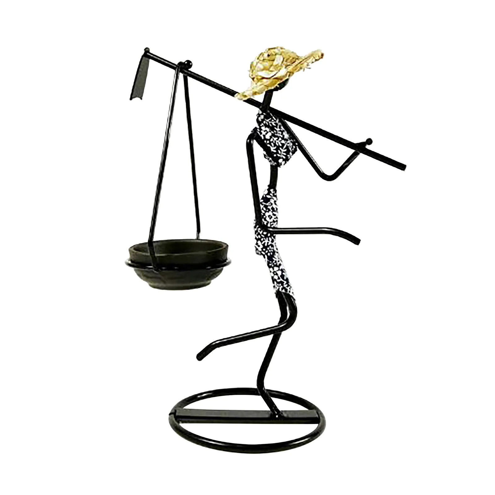 

Creative Character Candlestick Idyllic Girl Candlestick decoracin de habitacin Decor Gift