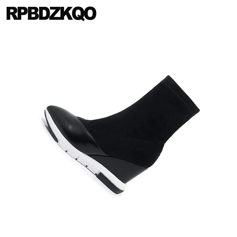 Женские замшевые ботильоны ручной работы роскошные брендовые ботинки из