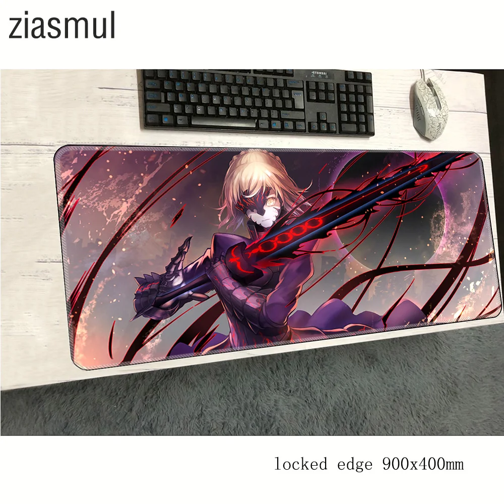 Фигурка коврик для мыши 900x400x2 мм коврик для мыши для компьютера, игровые аксессуары, игровые коврики и чехлы для ПК геймера
