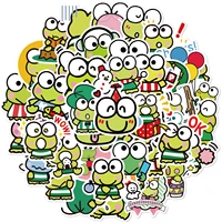 1050100 pcsset cartoon stickers big eye frog for car styling bike book motorcycle phone travel luggage decals sticker