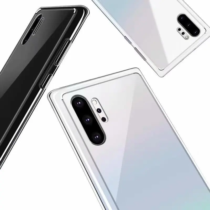 Прозрачный акриловый чехол HD с защитой от царапин для Samsung Galaxy Note 10 Pro + Plus