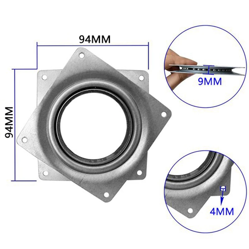 Настольных подносов &quotленивая Сьюзан&quot аппаратное обеспечение 4-дюймовый