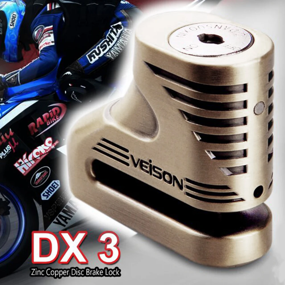 

Защита для мотоцикла, ультра-высокая прочность, водонепроницаемый замок безопасности, блокировка дискового тормоза, диск Антивор, алюминие...