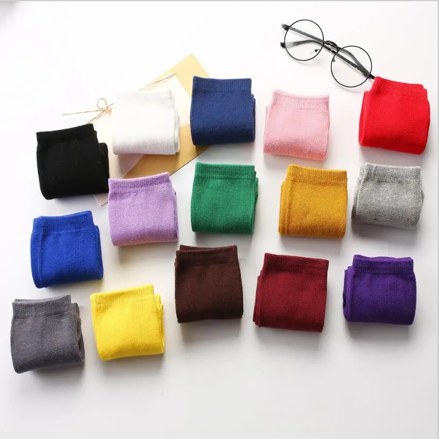 Гольфы для мальчиков и девочек гольфы школьной формы белые носки в стиле