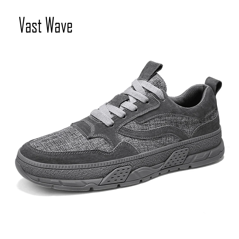 VastWave/Замшевые мужские дышащие ботинки Удобные повседневные Нескользящие