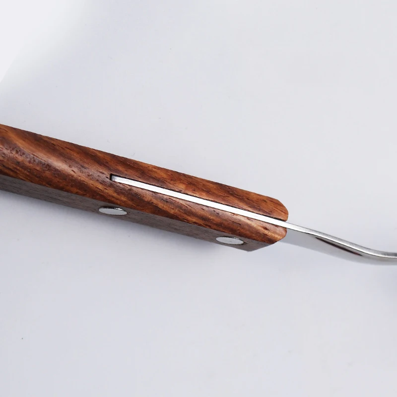 1 шт. вилка и нож из нержавеющей стали с деревянной ручкой | Дом сад