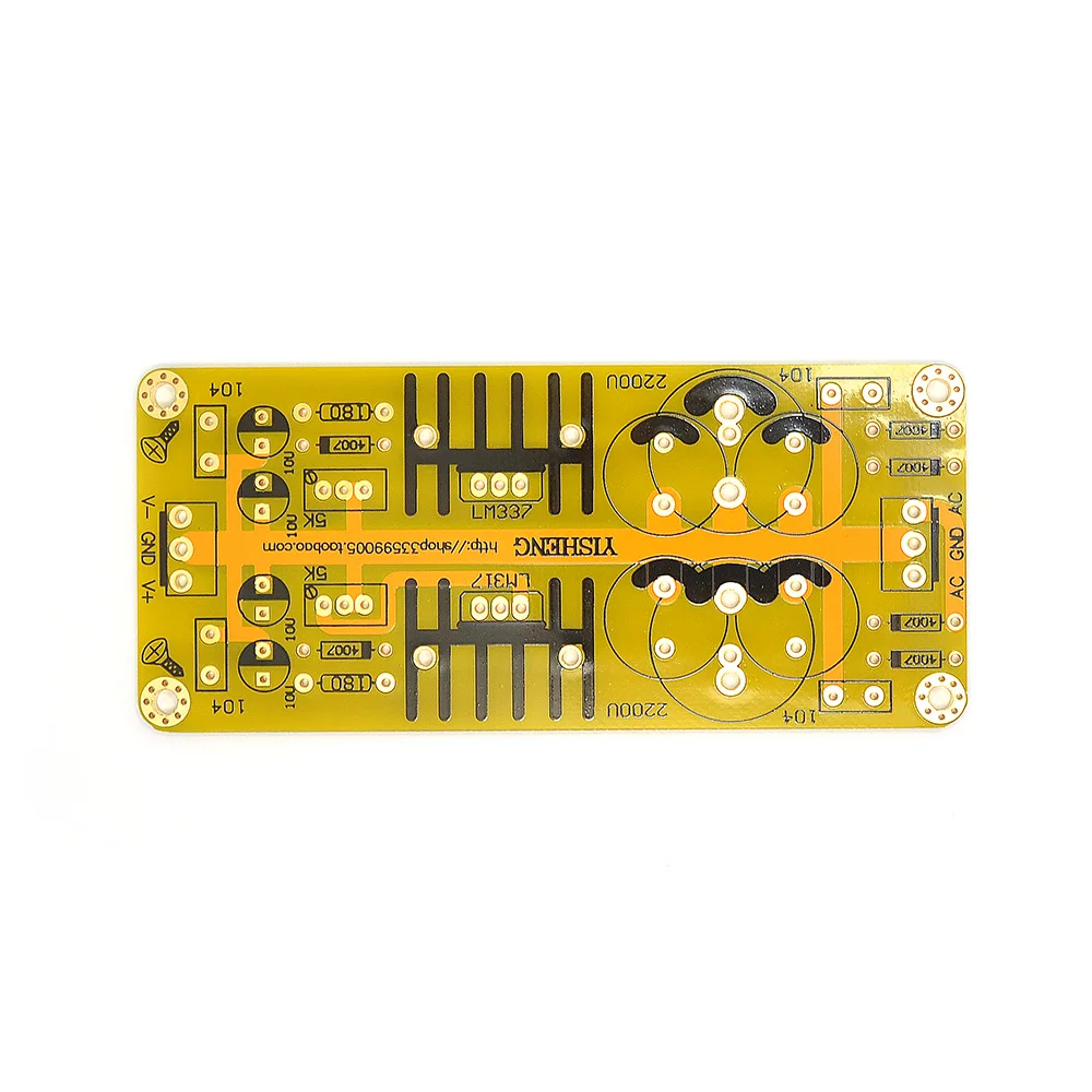 PCB пустая плата для LM317 регулируемый блок питания двойной питания|supply power|supply board |