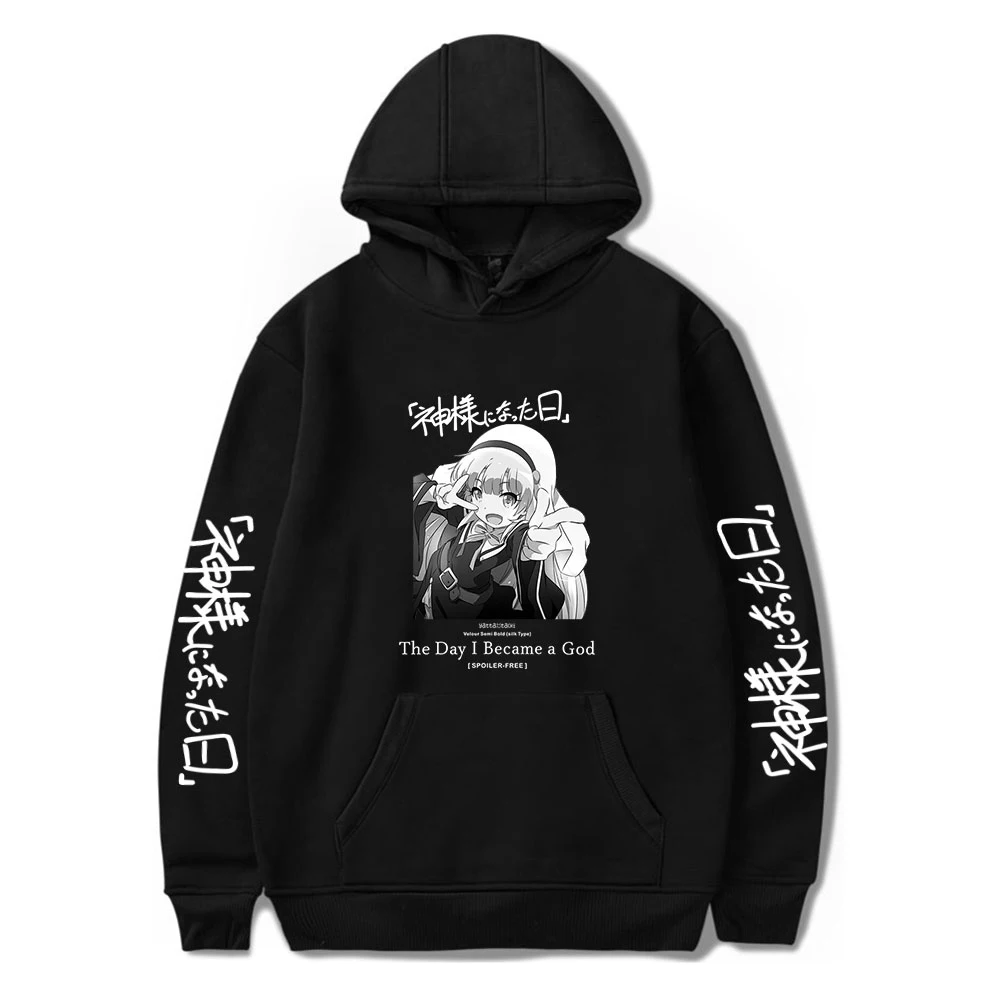 

Толстовка с капюшоном из аниме «день стать Бог», толстовка для мальчиков и девочек, новая модная одежда для мужчин и женщин, Аниме С Капюшоно...