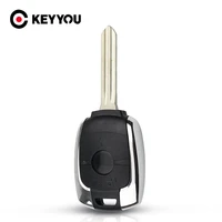 keyyou for ssangyong actyon kyron rexton korando 2 buttons remote control key shell fob car keys replacement blank case cover