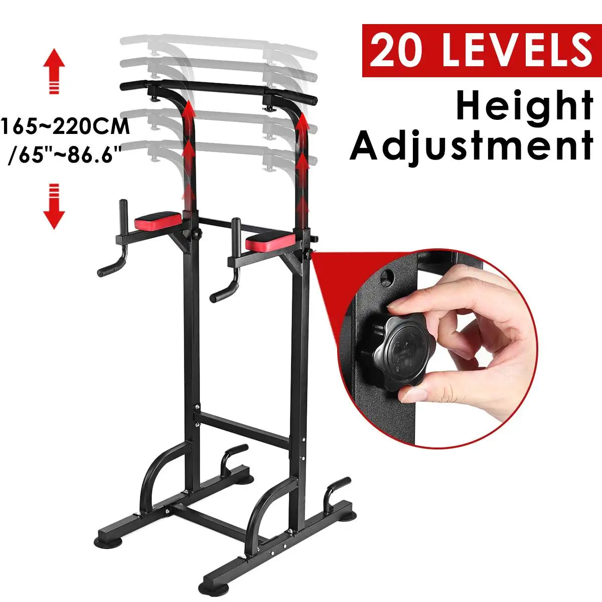 

Multi-function Pull Up Bar Horizontal Bars Multifunction Sport Workout Pull Up Station Power Tower Home Gym Fitness Equipment
