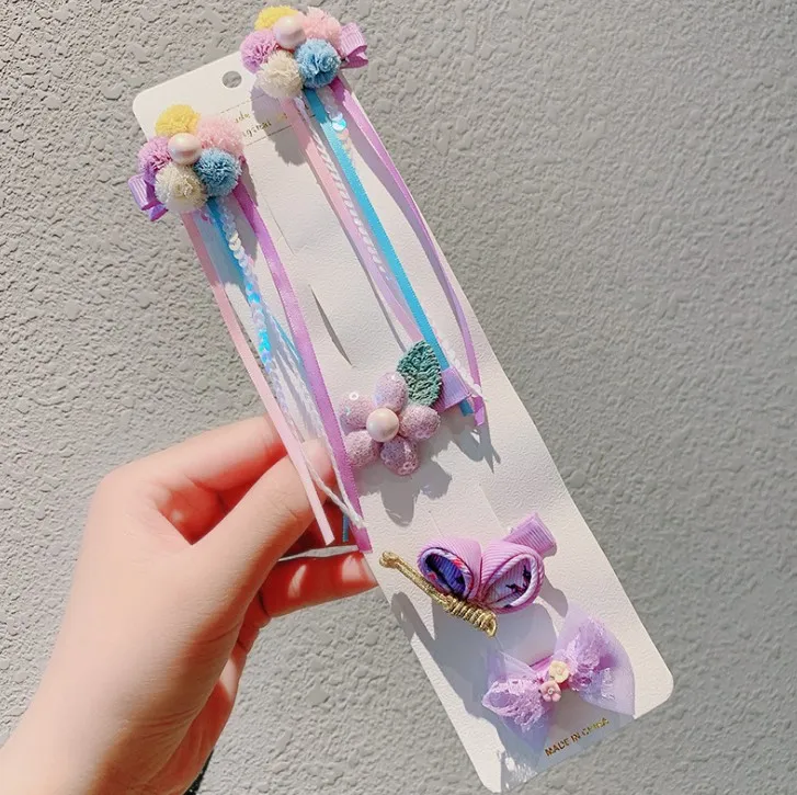 1 Набор = 5 шт. Мульти Стиль для девочек заколки волос в традиционном китайском