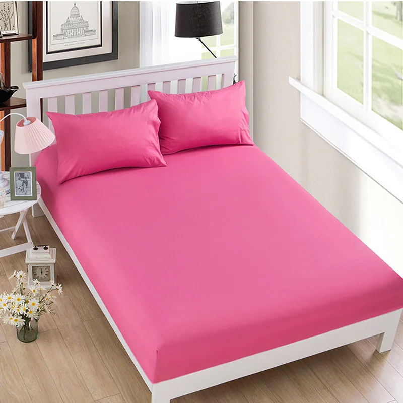 Новинка 18 цветов высококачественный чехол для матраса однотонный мягкий