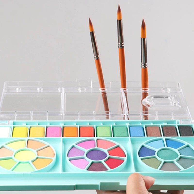 

36 Color Watercolor Paint Set, 1 Water Brushes, Art Supplies for Beginners and Professional Artist