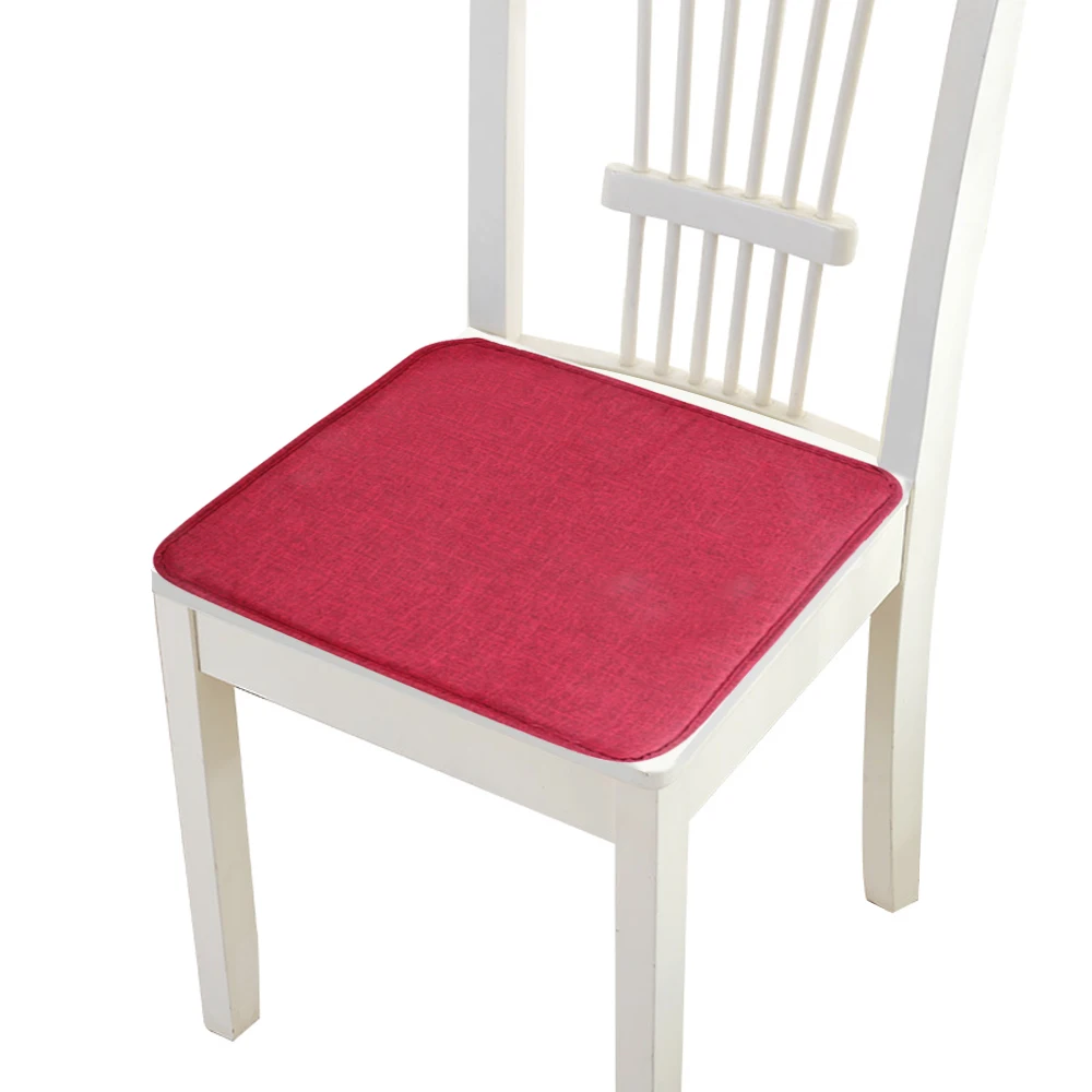 Мягкая Нескользящая подушка для дивана однотонная сидений квадратной формы