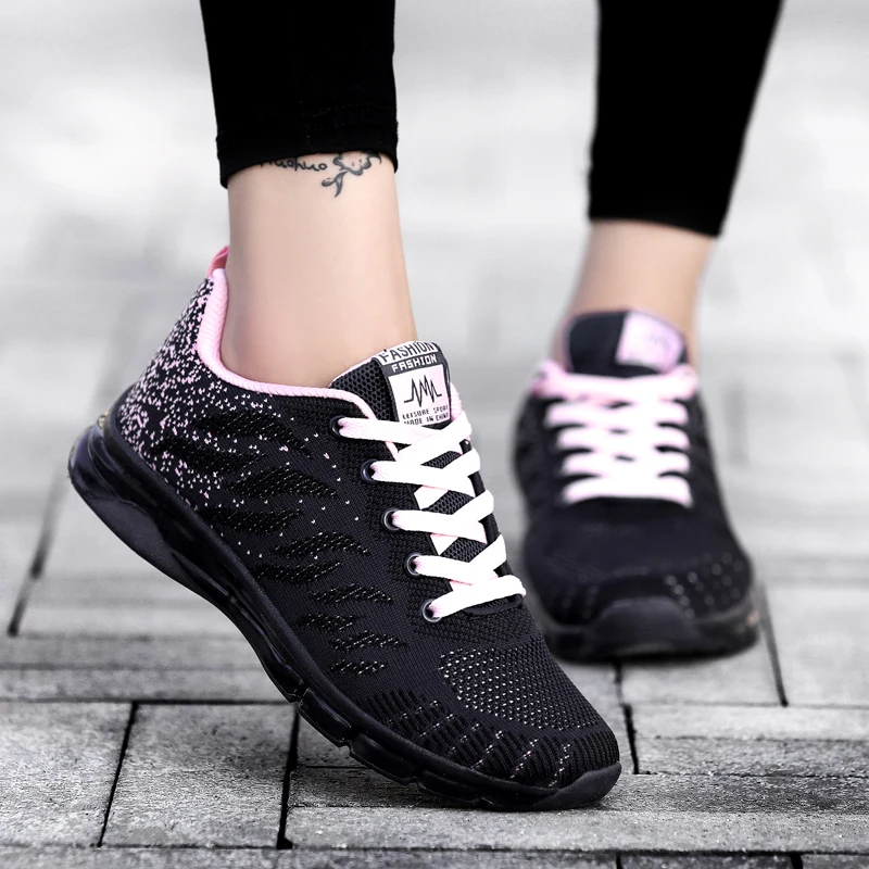 Кроссовки женская дышащая повседневная обувь zapatos de mujer moda 2019 на платформе