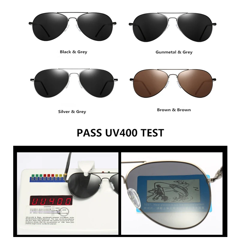 Солнцезащитные очки Мужские VWKTUUN поляризационные для вождения рыбалки винтажные