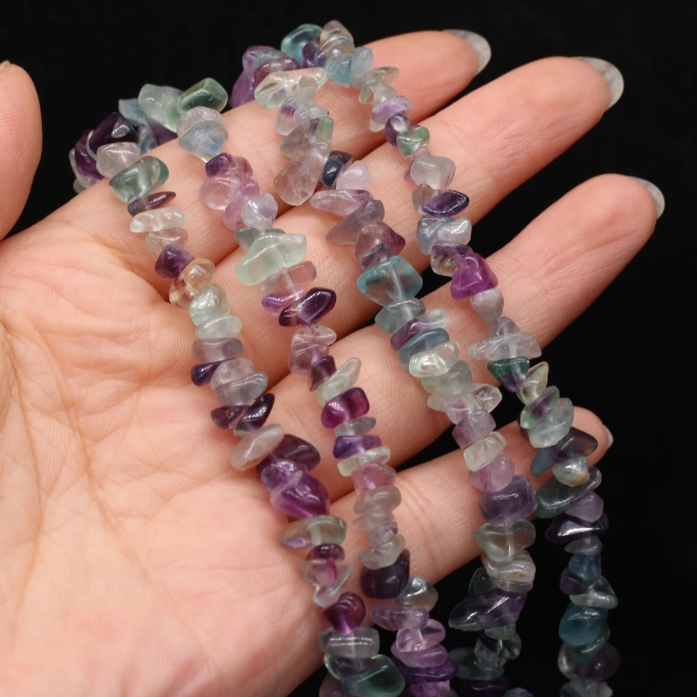 

2021 Best Selling Natural Semi-precious Stone Agate Gravel Bead Size 5-8mm Length 40 Cm Making DIY Exquisite Handicraft Gifts