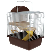 hamster cage small animal cage carrier hamster nest house rodent mini pet cage basic cage toy supply package nest with the pipe