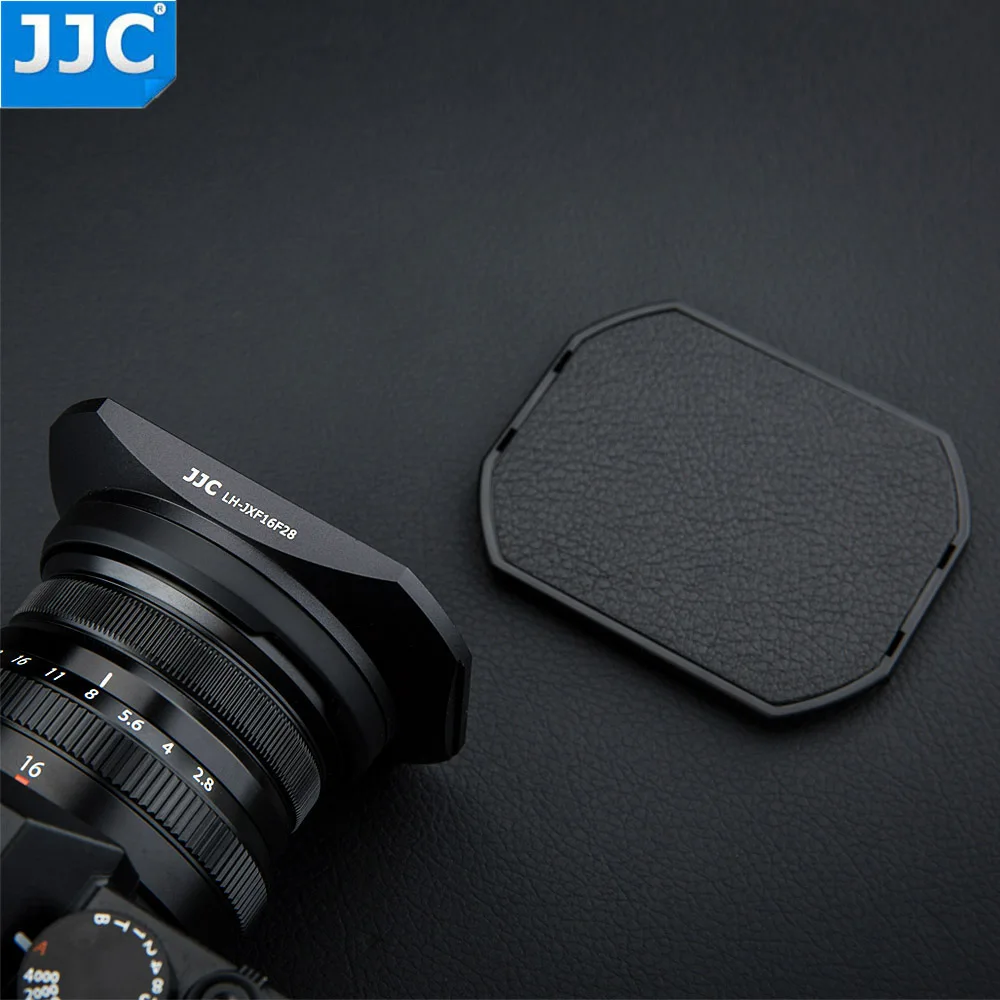 JJC LH-JXF16F28 черная байонетная бленда объектива с крышкой капота может поставить на ф49мм фильтр для FUJIFILM XF 16 мм f/2,8 R WR объектив протектор