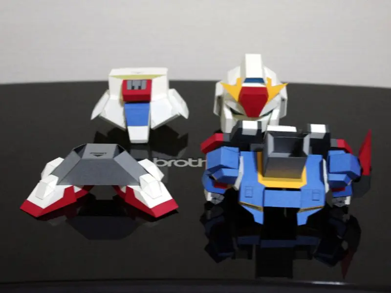 Sd gundam MSZ 060 3D бумажная модель DIY игрушки ручной сборки для косплея украшения