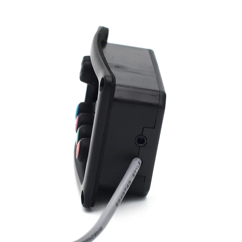 4-полосный эквалайзер Joyo EQ-504 с тюнером для акустической гитары цветная ручка
