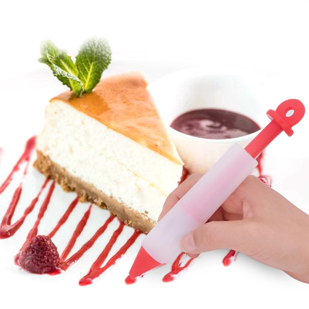 Пищевая ручка для выпечки торта глазурь печенья кондитерские изделия с 4