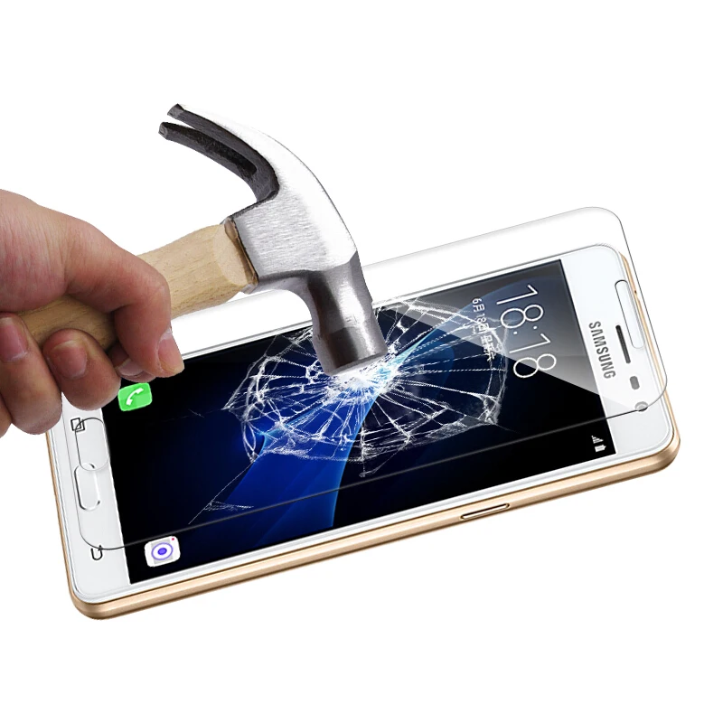 4 шт Защитное стекло для samsung Galaxy J3 J5 J7 J4 J6 J8 Plus Защитная пленка для экрана 9H 2.5D закаленное стекло