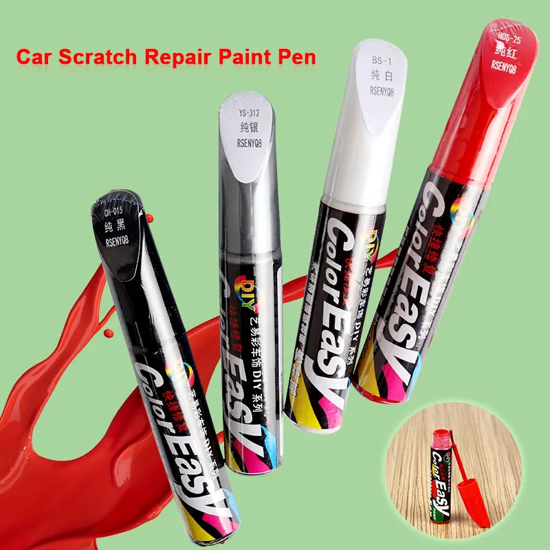 

4 Color Car Paint Scratch Repair Pen Brush Portable Repair Putty Car Scratch Repair Tool Car Spray Paint Remover