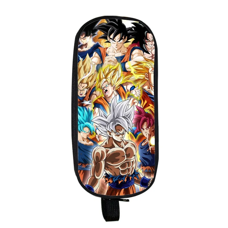 Японский аниме Dragon Ball косметический чехол с карандашом для мальчиков и девочек школьные сумки Goku детский чехол стационарная сумка, школьные принадлежности