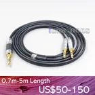 LN007136 2,5 мм 4,4 мм XLR черный 99% чистый PCOCC кабель для наушников для Hifiman Sundara Ananda HE1000se HE6se he400i he400se Arya