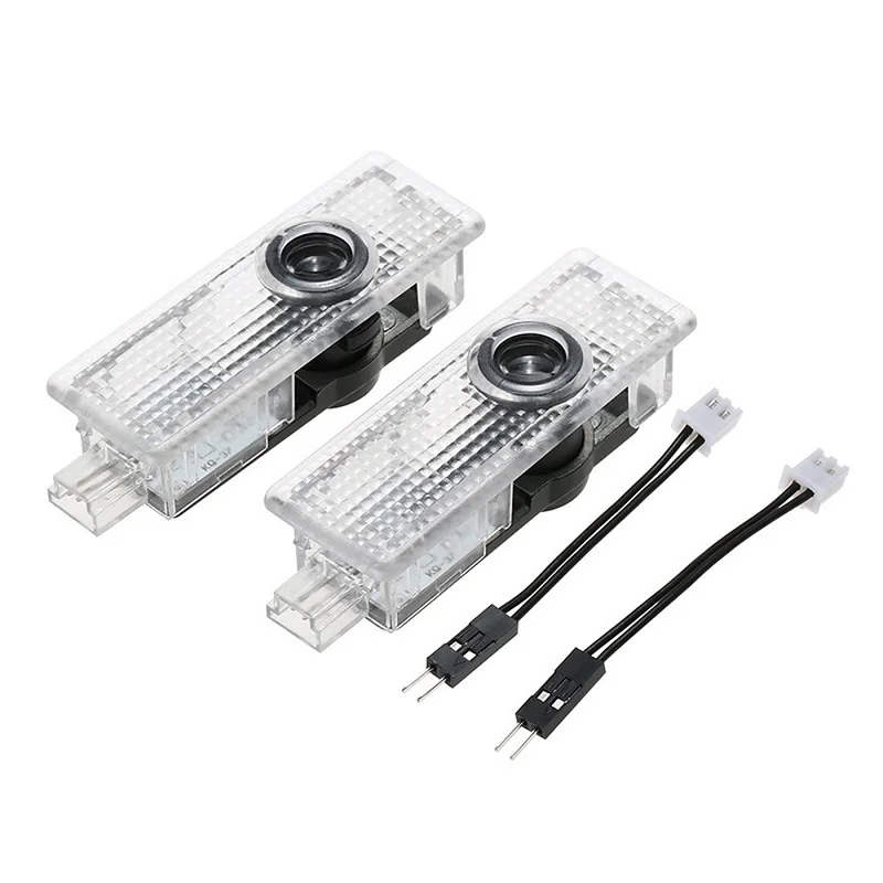

2Pcs Logo Door Decor Lamp X5 E70 E60 E90 F10 F20 X1 X3 E92 E87 3 5 7 Series Led Car Welcome Light Laser Projector Ghost Lamp