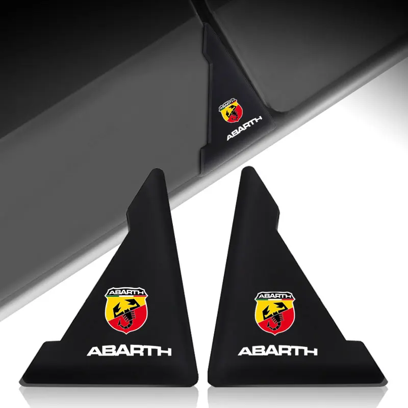 Наклейка для защиты углов дверей автомобиля 2 шт. защита от столкновений Abarth- 500 595