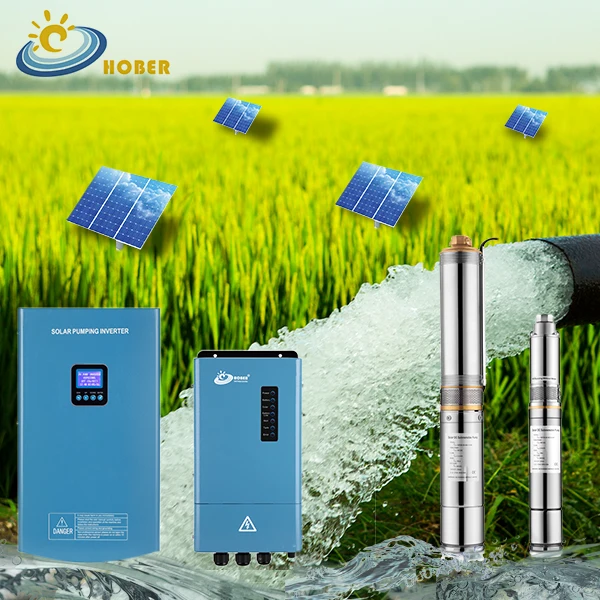 

3hp 2.2kw однофазный HOBER Инвертер для солнечной насосной установки для подача воды для полива