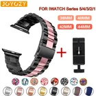 Joyozy для Apple Watch ремешок из нержавеющей стали модный металлический спортивный браслет из нержавеющей стали ремешок для iWatch Series5 4 3 2 1