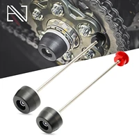 motorcycle accessories front rear axle sliders wheel protection for ducati panigale 848 evo monster 796 monster 1100evo