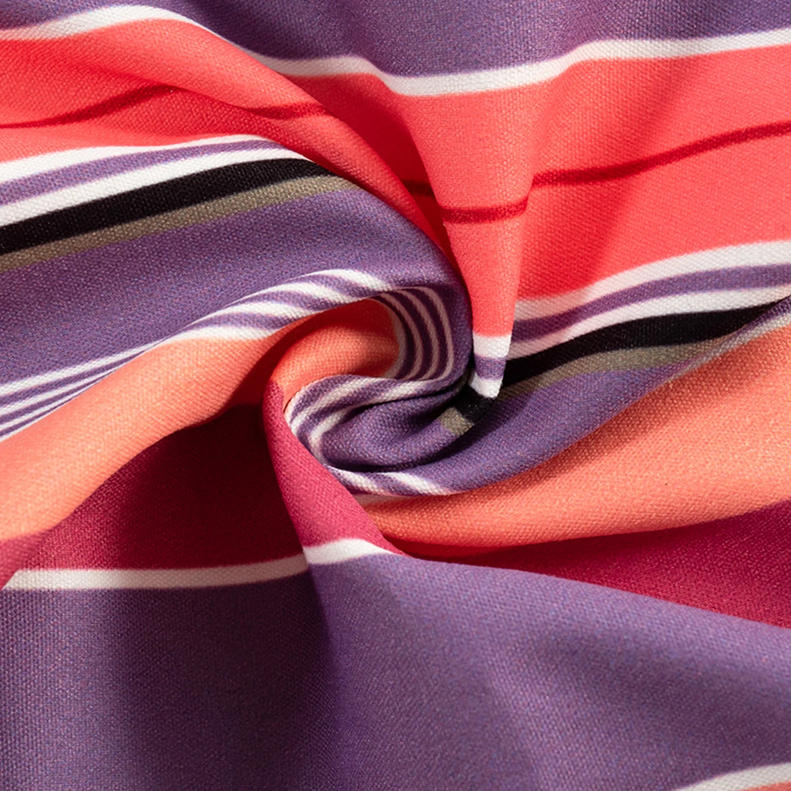 Женская рубашка с длинным рукавом принтом в полоску | одежда