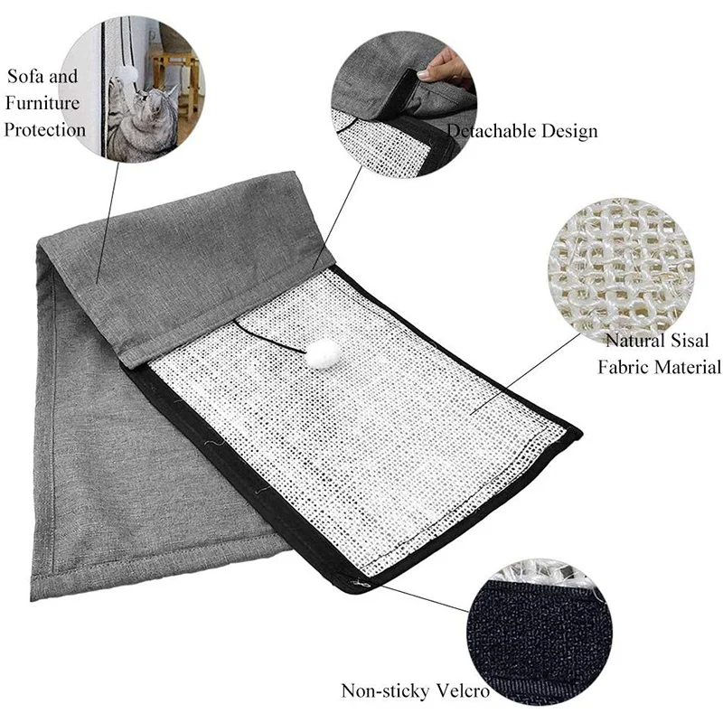 Мебель для домашних животных кошек защита от царапин Натуральный сизаль