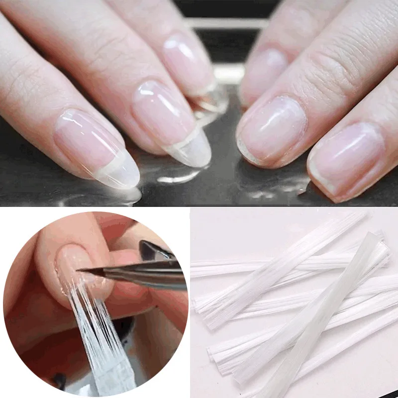 10/20/50 шт волокна Стекло наращивание ногтей fibernails для Шелковый комплект Форма