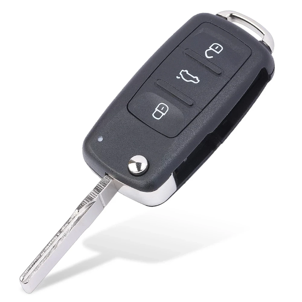 KEYECU для Volkswagen Beetle EOS Golf GTI Jetta Passat Tiguan дистанционный ключ 5K0837202AE 5K0 837 202AE NBG010180T ID48 чип