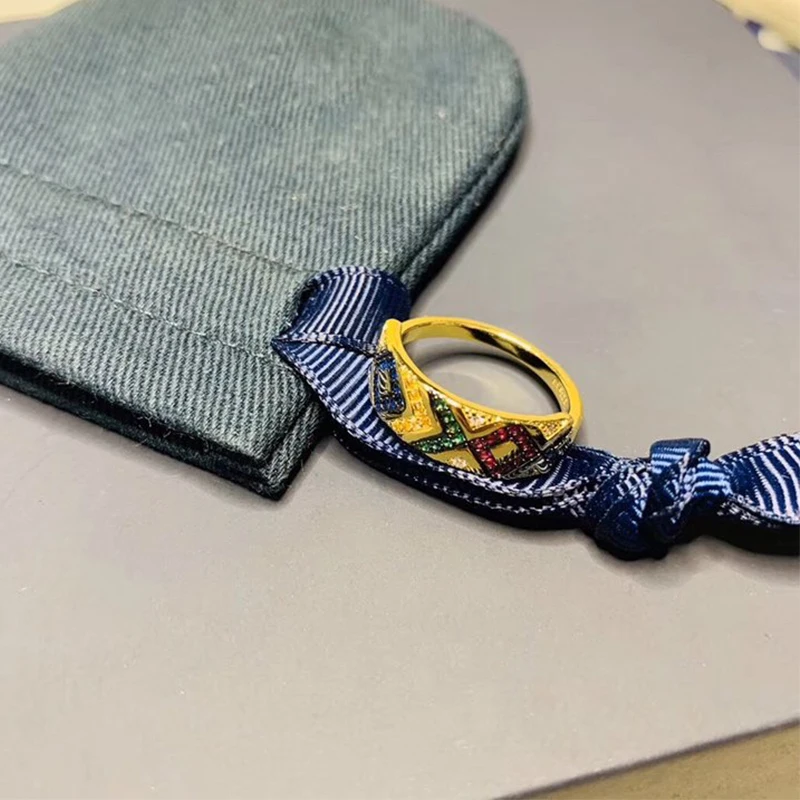 

Fashion Moroccan Jewelry New Colorful Geometric Pattern Tribal Ring Exquisite Colorful Beads Decoration Female Jewelry Gift